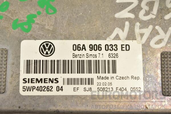 Блок управления двигателем VW Touran 1.6 8V 2003-2010 06A906033ED 324582 - 2