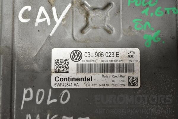 Блок управления двигателем VW Polo 1.6tdi 2009-2016 03L906023E 324587 - 2