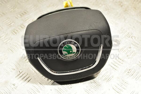 Подушка безопасности руль Airbag Skoda Octavia (A5) 2004-2013 1Z0880201AK 324601 - 1