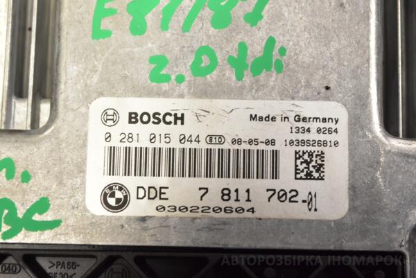 Блок управления двигателем BMW 1 2.0tdi (E81/E87) 2004-2011 7811702 326009 - 2