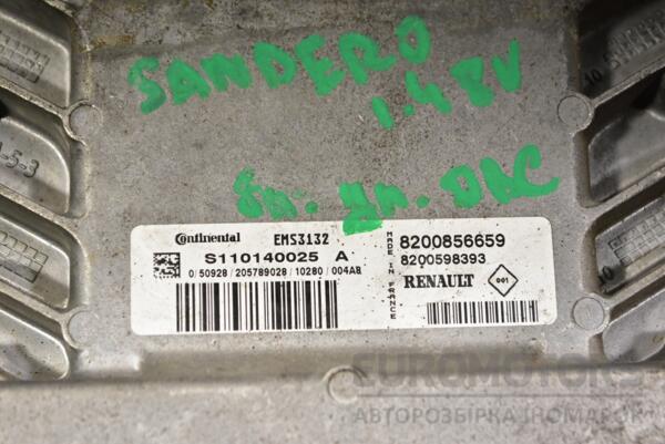 Блок управління двигуном комплект Renault Sandero 1.4 8V 2007-2013 S110140025A 328160 - 2