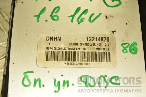 Блок управления двигателем Opel Astra 1.6 16V (G) 1998-2005 12214870 328298 - 2