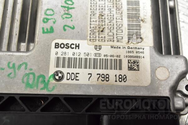 Блок управления двигателем BMW 3 2.0tdi (E90/E91) 2005-2013 0281012501 328307 - 2