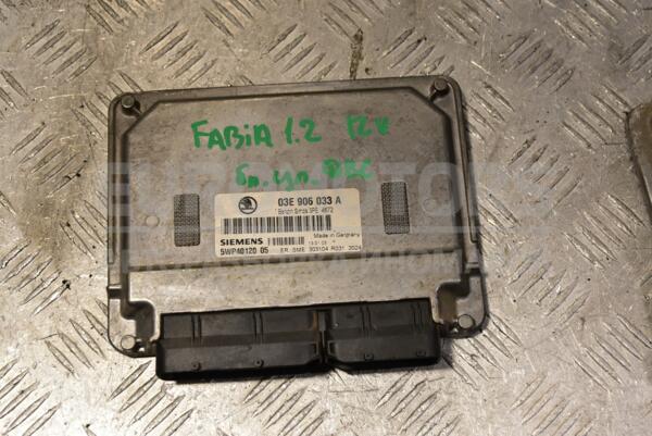 Блок управления двигателем Skoda Fabia 1.2 12V 1999-2007 03E906033A 328654 - 1