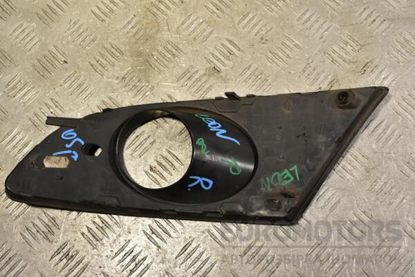 Накладка бампера під ВТФ права Seat Leon 2006-2013 1P0853666A 328812 - 2