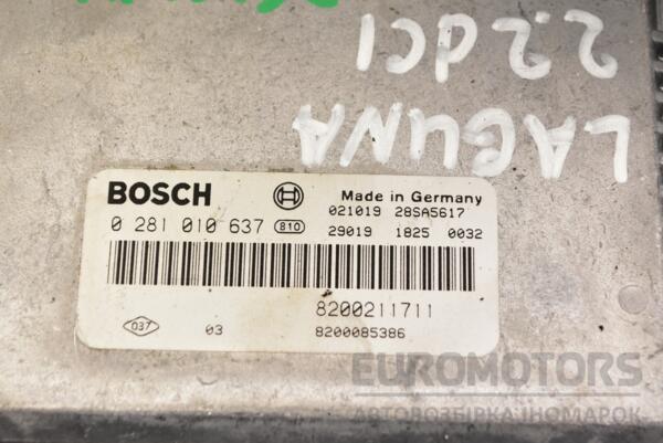 Блок управления двигателем Renault Laguna 2.2dCi (II) 2001-2007 0281010637 328882 - 2