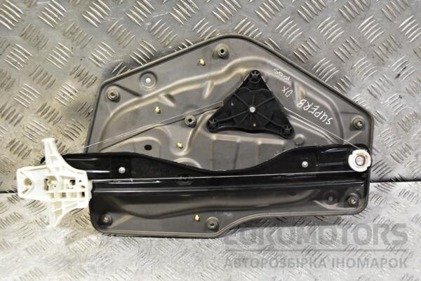 Склопідйомник задній правий електро 6 пинов Skoda Superb 2008-2015 3T5839402 329354 - 2