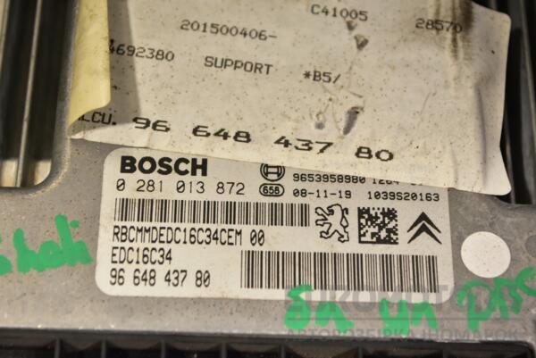 Блок управления двигателем Citroen C4 1.6hdi 2004-2011 0281013872 329421 - 2