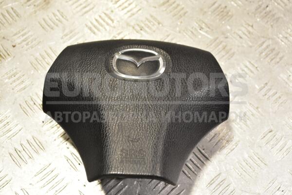 Подушка безопасности руль Airbag Mazda 6 2002-2007 GJ6A57K00C 330268 - 1