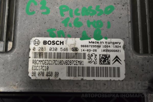 Блок керування двигуном Citroen C3 Picasso 1.6hdi 2009-2016 9807885980 330280 - 2