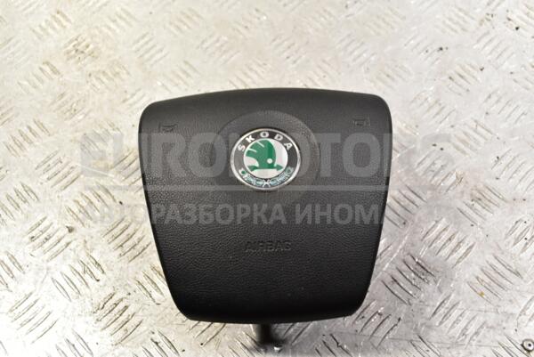 Подушка безпеки кермо Airbag Skoda Octavia (A5) 2004-2013 1Z0880201T 330472 euromotors.com.ua