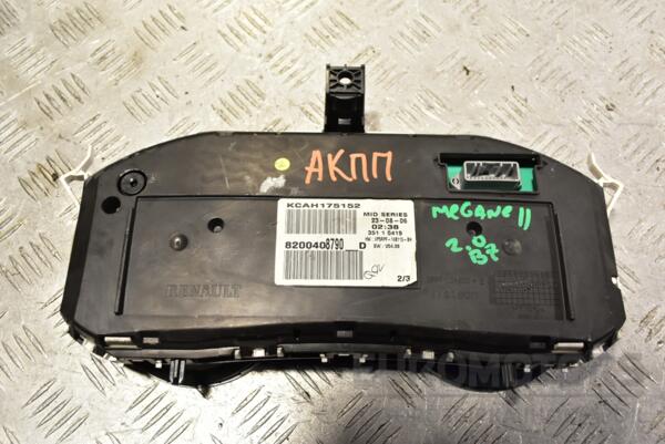 Панель приборов Renault Megane 2.0 16V (II) 2003-2009 8200408790 330583 - 2