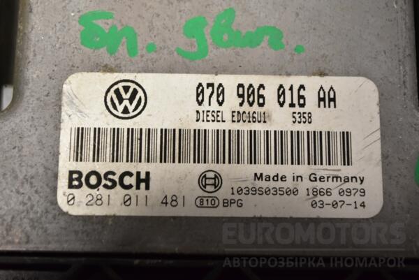 Блок управления двигателем -07 VW Touareg 5.0tdi 2002-2010 070906016AA 331102 - 2