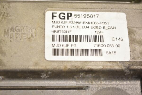 Блок керування двигуном Fiat Punto 1.3Mjet 1999-2010 55195817 331164 - 2