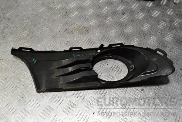 Решітка переднього бампера ліва 09- VW Golf Plus 2005-2014 5M0853665K 331505 - 2