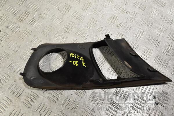 Накладка бампера под птф правая -06 Seat Ibiza 2002-2008 6L0853666N 332570 - 2