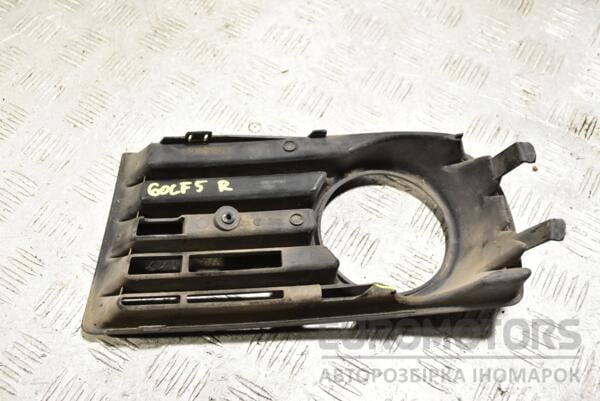 Накладка бампера під птф права (дефект) VW Golf (V) 2003-2008 1K0853666B 332641 - 2