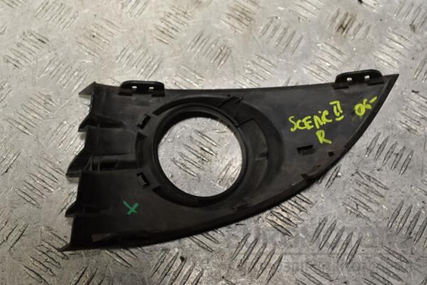 Накладка бампера под птф правая 06- Renault Scenic (II) 2003-2009 P0009512 332724 - 2