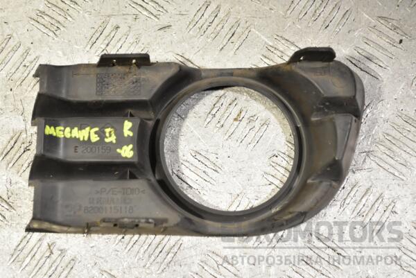 Накладка бампера під птф права -06 Renault Megane (II) 2003-2009 8200115118 332766 - 2