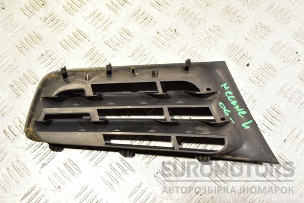 Решітка радіатора ліва 06- Renault Megane (II) 2003-2009 8200412381 333062 - 2