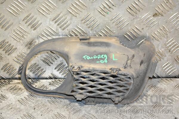 Решітка бампера під птф ліва -07 VW Touareg 2002-2010 7L6853663A 333100 - 2
