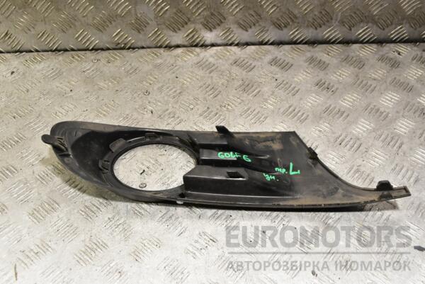 Накладка переднього бампера під птф ліва VW Golf (VI) 2008-2013 1K9853665 333402 - 2