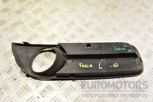 Накладка бампера під ВТФ ліва -10 Skoda Fabia 2007-2014 5J0853665 333687 - 2