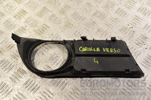 Накладка бампера под птф левая Toyota Corolla Verso 2004-2009 521280F020 333702 - 2