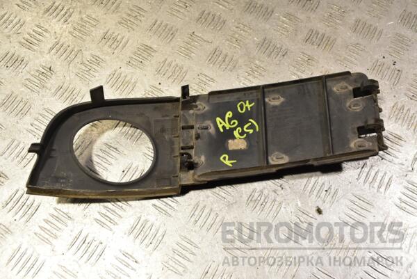 Решітка переднього бампера під ВТФ права 01- Audi A6 (C5) 1997-2004 4B0807682T 333744 - 2