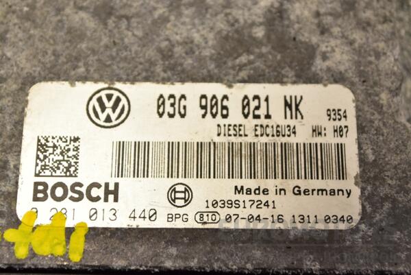 Блок керування двигуном VW Passat 2.0tdi (B6) 2005-2010 03G906021NK 335571 - 2
