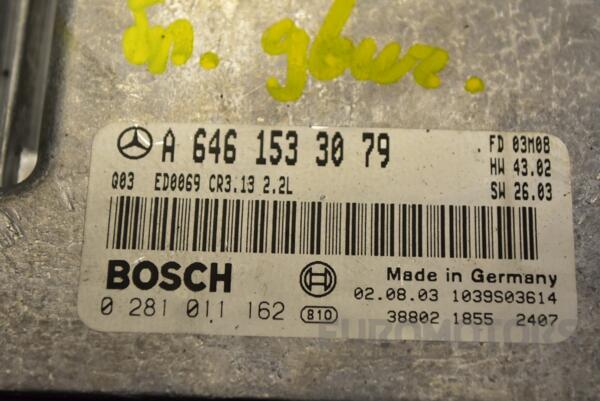 Блок керування двигуном Mercedes C-class 2.2cdi (W203) 2000-2007 A6461533079 337582 - 2