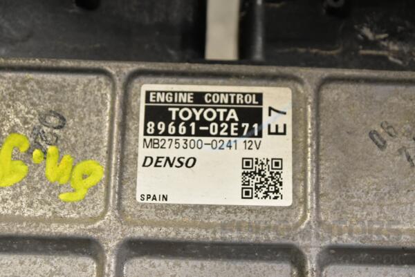 Блок управління двигуном комплект Toyota Auris 1.6 16V (E15) 2006-2012 8966102E71 337610 - 2