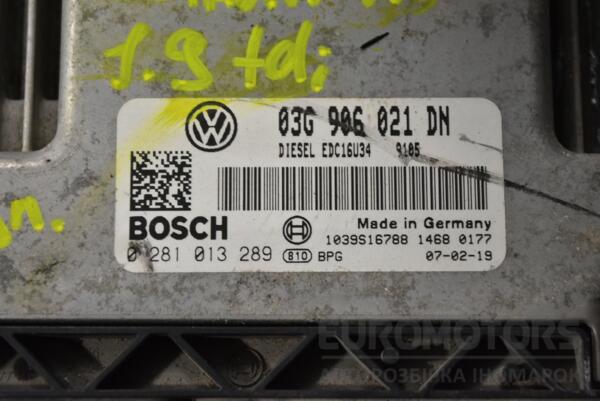 Блок керування двигуном Skoda Octavia 1.9tdi (A5) 2004-2013 03G906021DN 337829 - 2