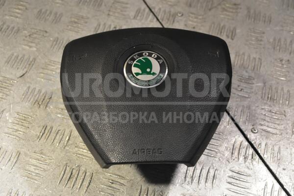 Подушка безопасности руль Airbag Skoda Roomster 2006-2015 5J0880201C 338224 euromotors.com.ua
