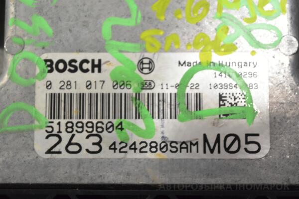 Блок керування двигуном Fiat Doblo 1.6MJet 2010 51899604 339289 - 2