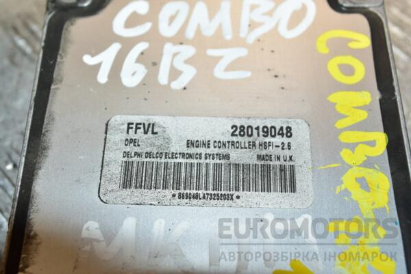 Блок управления двигателем комплект Opel Combo 1.6 16V 2001-2011 28019048 339742 - 2