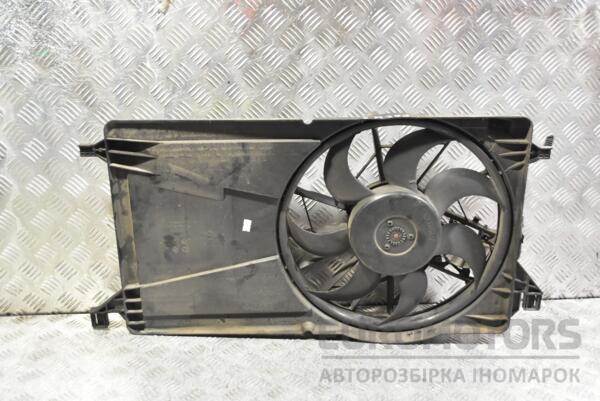 Вентилятор радиатора 7 лопастей в сборе с диффузором Ford Focus (II) 2004-2011 3M5H8C607RJ 339831 - 2
