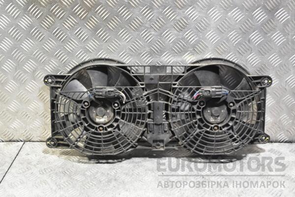 Вентилятор радиатора комплект 2 секции 6 лопастей+5 лопастей с диффузором SsangYong Rexton 2.7 Xdi 2001-2006 8821008051 339837 - 2