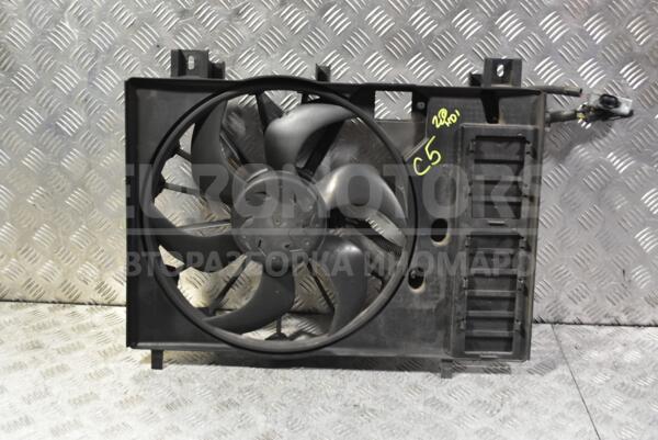 Вентилятор радіатора 6 лопатей в зборі з дифузором Citroen C5 2.0hdi 2008-2017 9687359380 339859 euromotors.com.ua