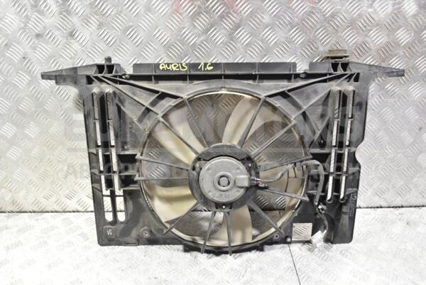 Вентилятор радиатора 5 лопастей в сборе с диффузором Toyota Auris 1.6 16V (E15) 2006-2012 MF422750190 339863 euromotors.com.ua