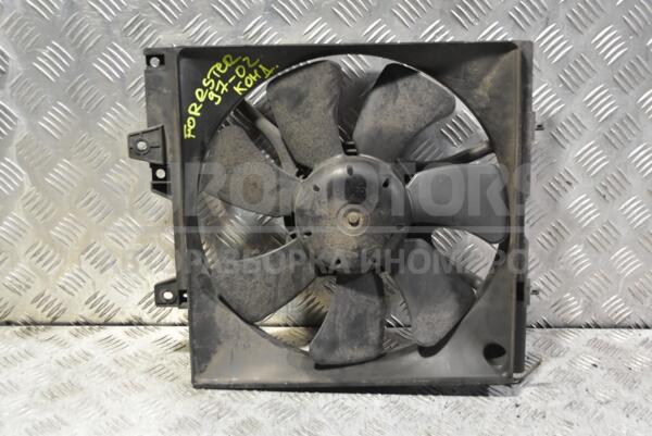 Вентилятор радиатора кондиционера 7 лопастей в сборе с диффузором Subaru Forester 2.0 16V 1997-2002 339907 - 1