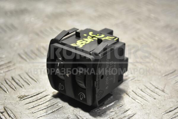 Кнопка корректора фар и подсветки панели приборов Renault Scenic (II) 2003-2009 8200121805 340112