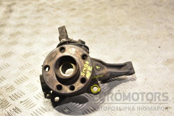 Поворотный кулак правый с ABS в сборе ступица Fiat Scudo 1995-2007 340617 euromotors.com.ua