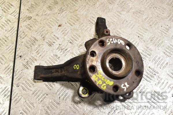 Поворотний кулак лівий без ABS в зборі ступиця Fiat Scudo 1995-2007 340631 euromotors.com.ua