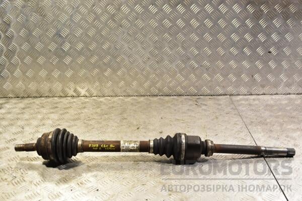 Полуось передняя правая (25/24шл) без ABS (Привод) Peugeot 207 1.6T 16V 2006-2013 9656135080 340720 euromotors.com.ua