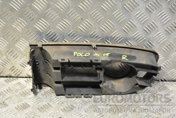 Решітка в бампер права -05 VW Polo 2001-2009 6Q0853666C 340855 - 2