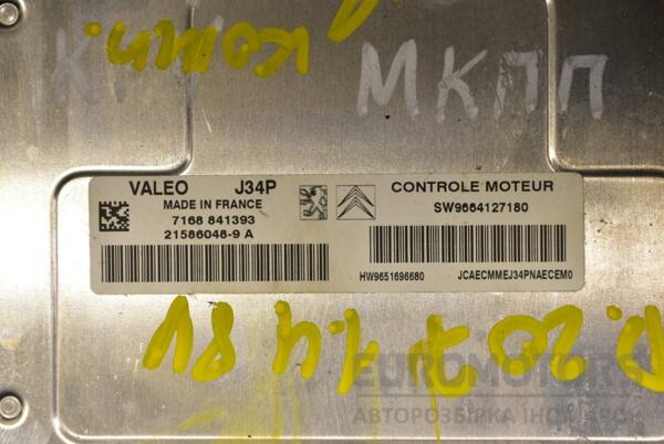Блок управления двигателем комплект Peugeot 207 1.4 8V 2006-2013 9651696680 341496 - 2