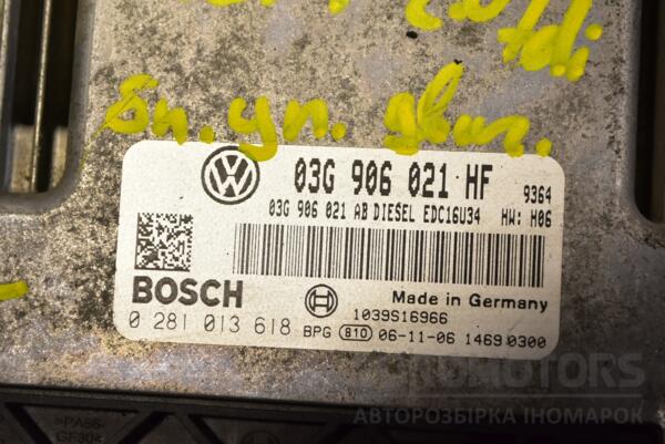 Блок керування двигуном VW Golf Plus 2.0tdi 2005-2014 03G906021HF 341498 - 2