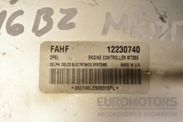 Блок управління двигуном комплект Opel Astra 1.6 16V (H) 2004-2010 12230740 341802 - 2