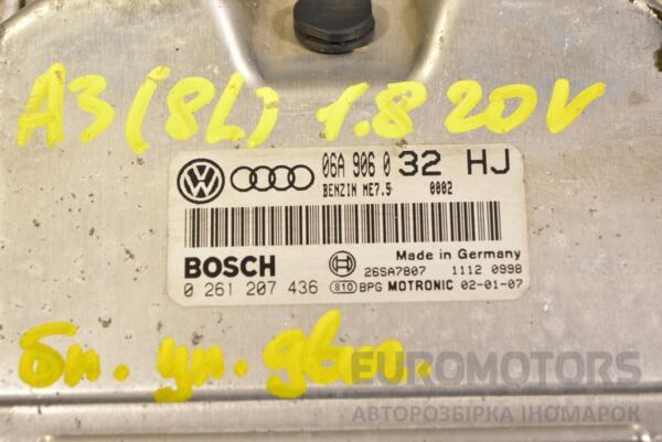 Блок керування двигуном Audi A3 1.8 20V (8L) 1996-2003 06A906032HJ 342001 - 2